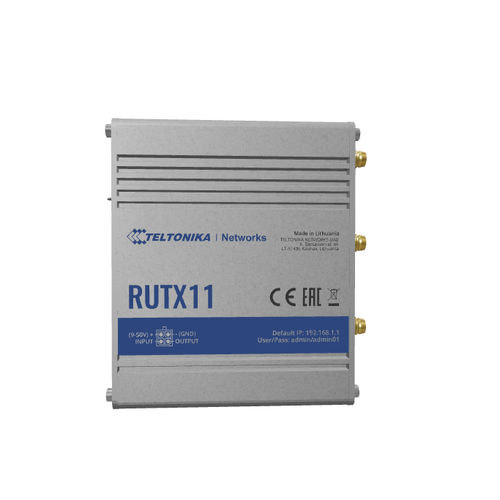Секционный маршрутизатор - RUTX11 - Teltonika Networks - для передачи данных / Ethernet / WAN