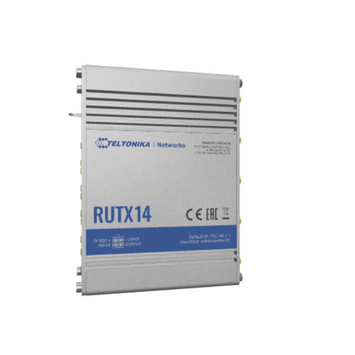 Секционный маршрутизатор - RUTX14 - Teltonika Networks - WAN / LTE / 4G LTE