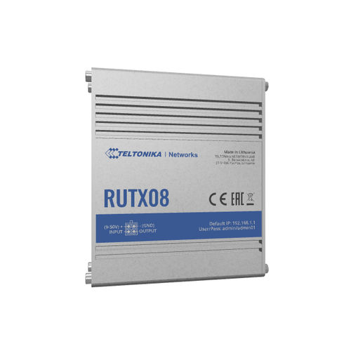 Маршрутизатор Ethernet - RUTX08 - Teltonika Networks - связи / Gigabit Ethernet / OpenWrt