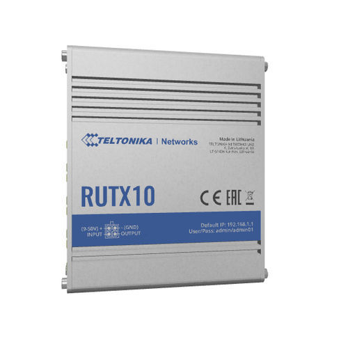 Маршрутизатор USB - RUTX10 - Teltonika Networks - для передачи данных / Ethernet / беспроводной