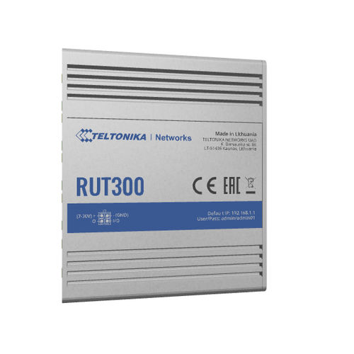 Маршрутизатор Ethernet - RUT300 - Teltonika Networks - для передачи данных / Интернет / питание по Ethernet