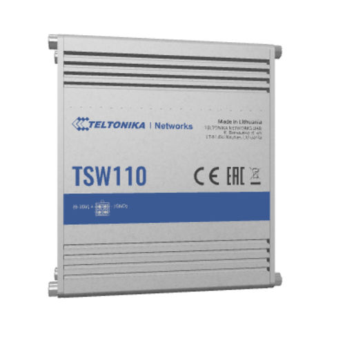 Неуправляемый коммутатор Ethernet - TSW110 - Teltonika Networks - 5 портов / уровня 2 / Gigabit Ethernet