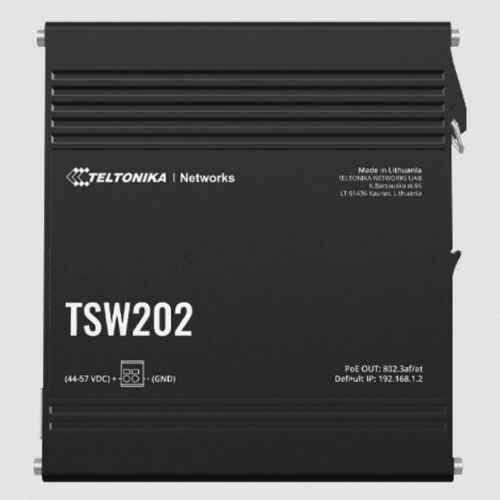 Управляемый коммутатор Ethernet - TSW202 - Teltonika Networks - 8 портов / Gigabit Ethernet / ProfiNet