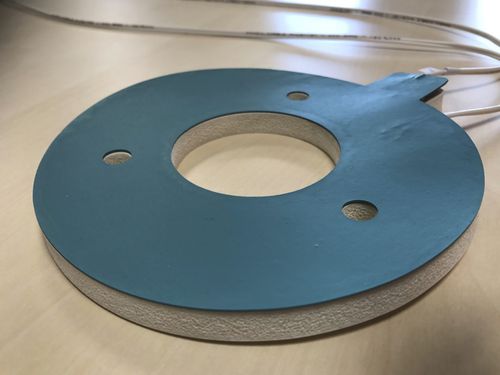 Нагревательный мат по индивидуальному заказу - PROSILICONES 64 - IP67 / из силикона / напольный