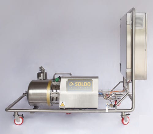 Пастеризатор для молочных продуктов - Soldo Cavitators - контролируемый PLC / компактный