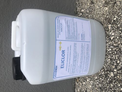 Моющее средство гипохлорит натрия - ELICLOR - Eli.Chem - для очистки / с ароматом лимона / дезинфицирующее