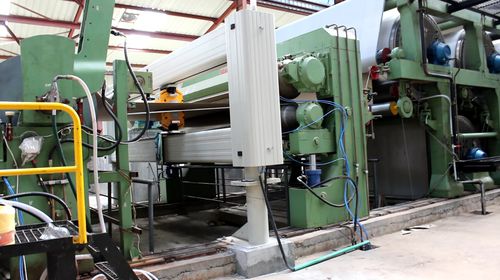 Каландровая установка для бумагоделательной машины - Scan Machineries  - с трехвальным прессом