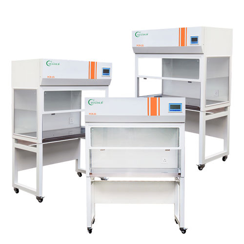 Ламинарный бокс для лабораторий - PCR-2S - Zhejiang FUXIA Medical Technology Co., Ltd. - на роликах / с вертикальным ламинарным потоком / УФ