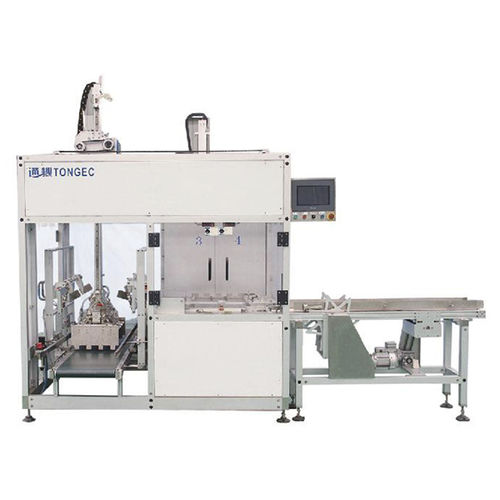 Вертикальный станок для укладывания в ящики - VZX10 - Nantongtongji Co.,LTD. - автоматический / для фармацевтических продуктов / для сельского хозяйства и пищевой промышленности