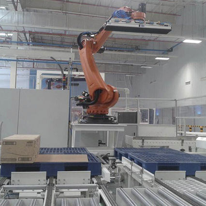Роботизированный штабелер - T120  - Nantongtongji Co.,LTD. - груза / автоматический / компактный