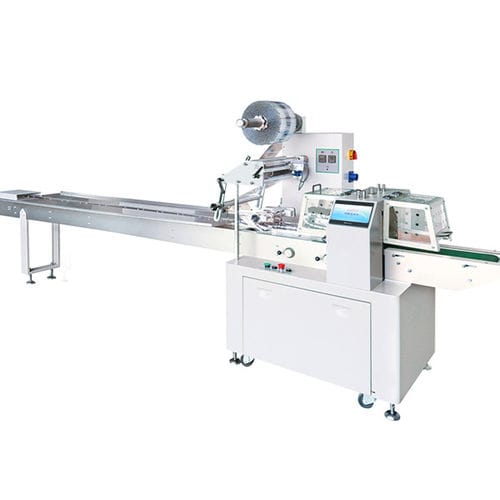 Упаковочная машина контролируемая PLC - XZB500 - Nantongtongji Co.,LTD. - c пленкой / для мешков / для пищевой промышленности