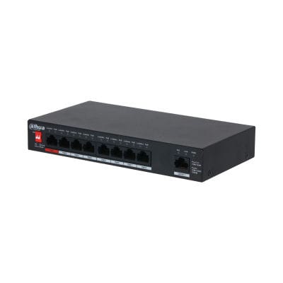Коммутатор Ethernet для офиса - PFS3009-8ET1GT-96 - Zhejiang Dahua Technology Co.,Ltd. - неуправляемый / 2 порта / уровня 2