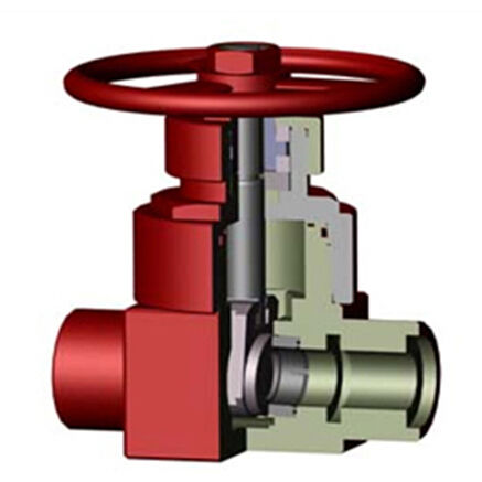 Клапан с затвором - 6D - Jiangsu Zhengxuan Petroleum Machinery Co., Ltd. - с маховиком / антикоррозионный