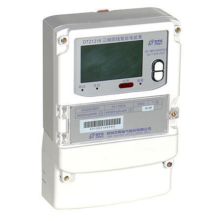 Трехфазовый Электрический счетчик электроэнергии - DTSD1316 series - SMS Electric Co.,Ltd.Zhengzhou - настенный / с дисплеем LCD / программируемый