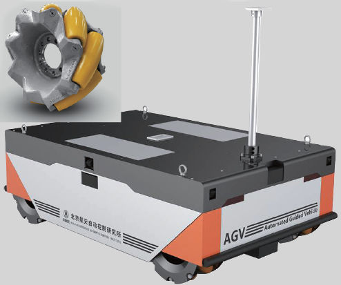 AGV для высоких нагрузок - Wuxi Frederick Measurement and Control Instrument Co., Ltd. - с оптическим управлением