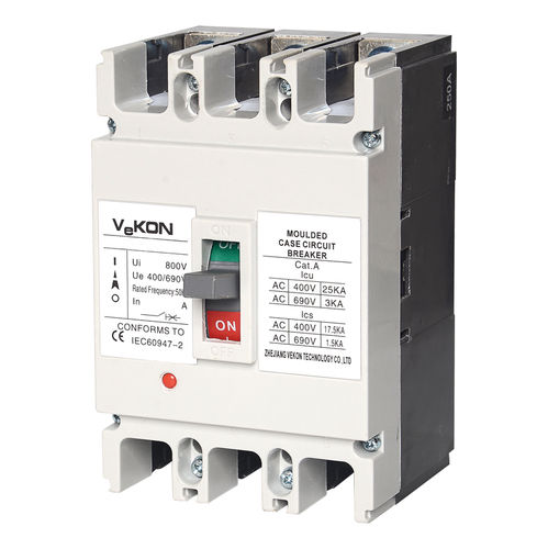 Выключатель с литым корпусом - VCM1 series - ZHEJIANG VEKON TECHNOLOGY CO.,LTD - термический / с защитой от короткого замыкания / для сверхнагрузки