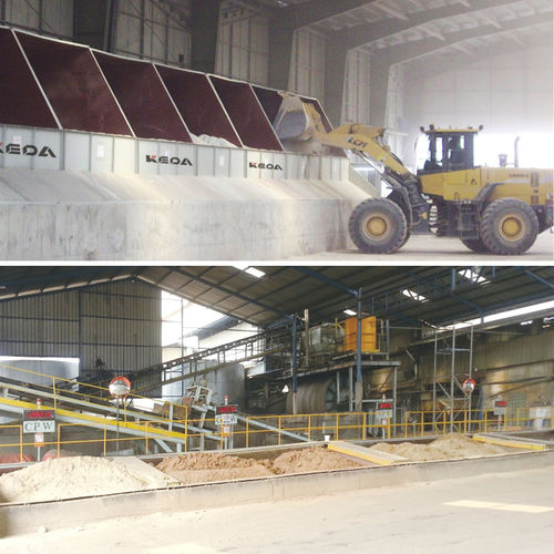 Подающее устройство с барабаном - KEDA INDUSTRIAL GROUP COMPANY - для конвейерной доставки / для порошков / непрерывного действия