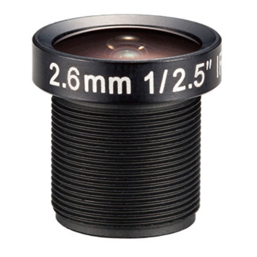 Объектив для камеры большой угол - E3181B - Xiamen Leading Optics Co., Ltd - с постоянным фокусным расстоянием / в целях обеспечения безопасности / для пространственной и топографической обработки изображений