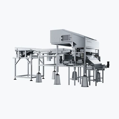Сортирующее устройство для пищевой промышленности - 6SXL-1200KD2YIII - Hefei Taihe Intelligent Technology Group Co.,Ltd. - с помощью цвета / оптическое / с поддоном
