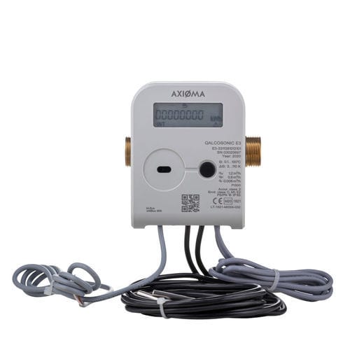 Цифровой теплосчетчик - QALCOSONIC E3 - UAB Axioma Metering - ультразвуковой / BACnet / Modbus