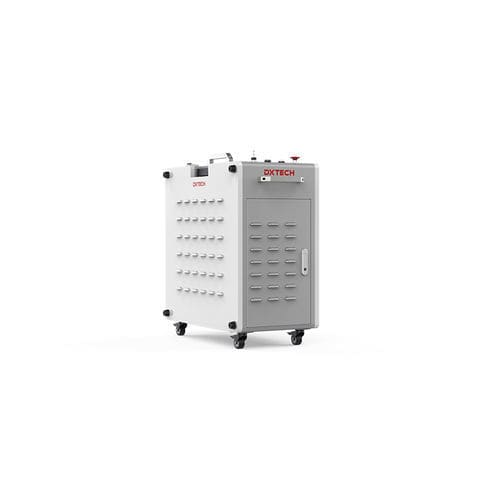 Очистительная установка волоконный лазер - DXTECH CNC Machine Co., Ltd. - автоматическая / для обработки поверхности / для снятия ржавчины