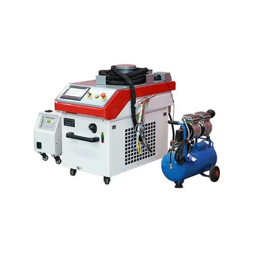Очистительная установка мини - DXTECH CNC Machine Co., Ltd. - волоконный лазер / с ручным управлением / для процесса