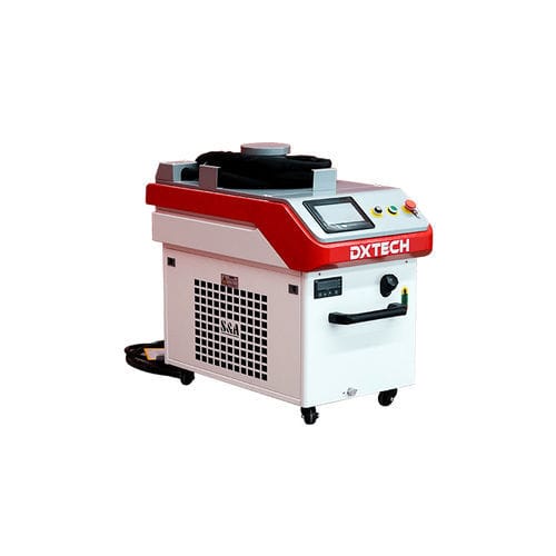Переносная очистительная установка - DXTECH CNC Machine Co., Ltd. - волоконный лазер / с ручным управлением / для процесса