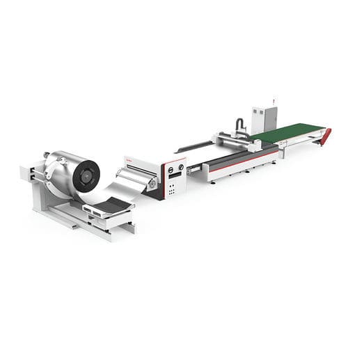 Станок для резки катушек - FC-Series - DXTECH CNC Machine Co., Ltd. - волоконный лазер / для алюминия / для нержавеющей стали