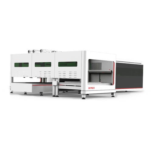 Станок для резки с автоматической погрузкой/разгрузкой - DXTECH CNC Machine Co., Ltd. - лазерный / для нержавеющей стали / для листа