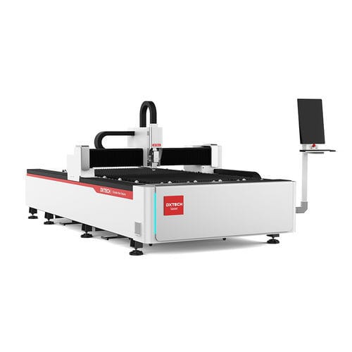 Станок для резки волоконный лазер - 1530FL - DXTECH CNC Machine Co., Ltd. - для металла / для листа / ЧПУ