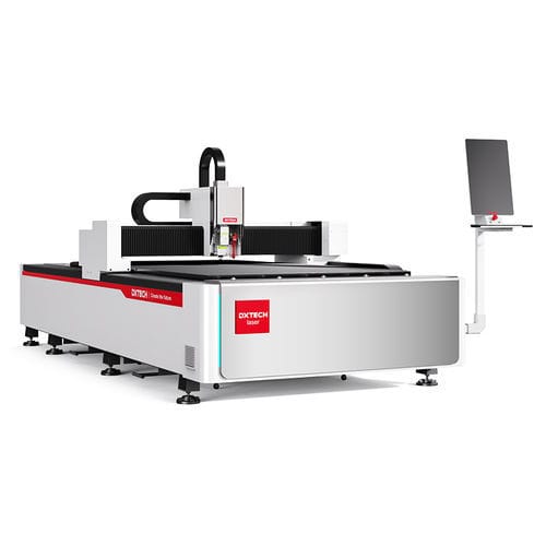 Станок для резки волоконный лазер - 1325CF - DXTECH CNC Machine Co., Ltd. - CO2-лазер / для нержавеющей стали / для углеродистой стали