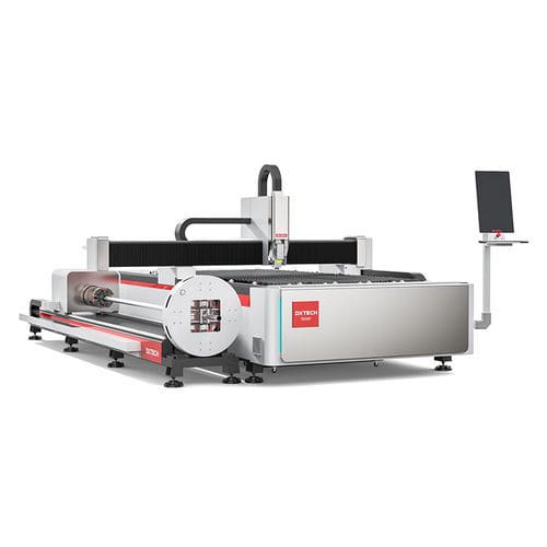 Станок для резки волоконный лазер - FL3T Series - DXTECH CNC Machine Co., Ltd. - для металла / для листа / для труб