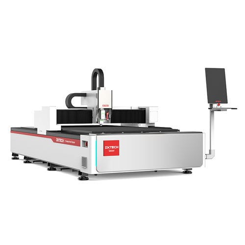 Станок для резки волоконный лазер - CF - DXTECH CNC Machine Co., Ltd. - CO2-лазер / для металла / для листа