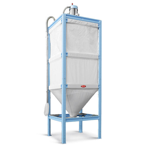 Бункер с коническим дном - SILTEX - Moretto - для пластиковых гранул / из ткани