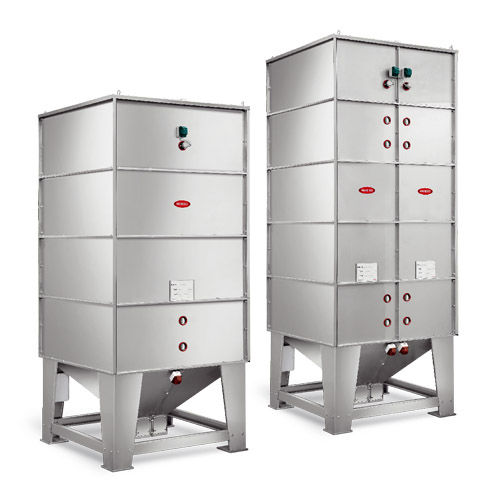 Бункер с коническим дном - SILBOX - Moretto - из нержавеющей стали