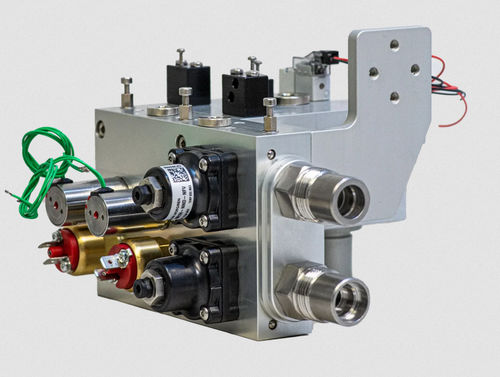Коллектор для электроклапана - Air Engineering Controls Ltd - многоканальный / для медицинского прибора / для воздуха