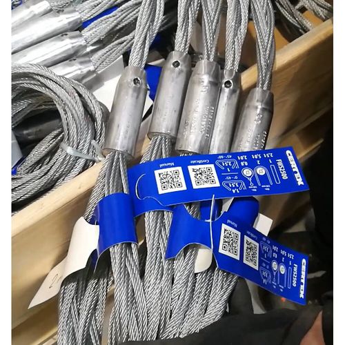Плоский стропы - FWS0950 - Certex Bridon Lifting Systems - из стали