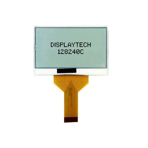 Блок индикации LCD - 128240C - Displaytech - с точечной матрицей / монохромный / графический