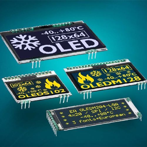 Сенсорный блок индикации - EA OLED series - DISPLAY VISIONS GmbH - с проекционно-емкостной технологией / ОСД / PMOLED