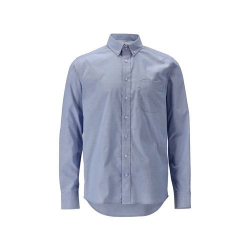 Рабочая рубаха - 20404-745 - Mascot Workwear - из хлопка / синяя / L