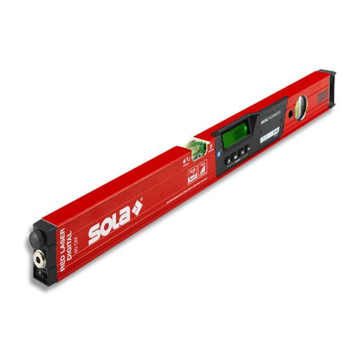 Пузырьковый уровень - RED laser digital - Sola - сверхточный / горизонтальный / цифровой