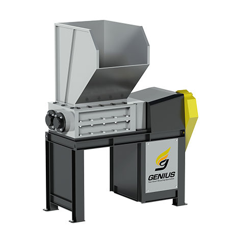 Первичный измельчитель - KD series - Genius Machinery Co., Ltd - двухвальный / пластмасса / компактный