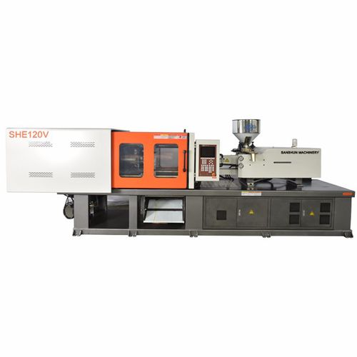 Горизонтальный термопластавтомат - SHE120V - NINGBO SANSHUN MACHINERY & TECHNOLOGY CO.,LTD - гидравлический / с коленчатым рычагом