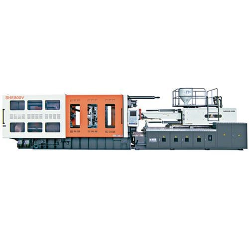 Горизонтальный термопластавтомат - SHE800V - NINGBO SANSHUN MACHINERY & TECHNOLOGY CO.,LTD - гидравлический / с коленчатым рычагом