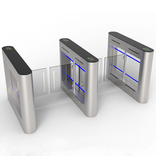 Створчатый турникет - MT341 - Mairs Intelligent Technology Co.,Ltd - средней высоты / автоматический / с устройством считывания бейджей