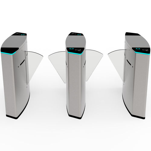 Турникет средней высоты - MT252 - Mairs Intelligent Technology Co.,Ltd - с устройством считывания бейджей / автоматический