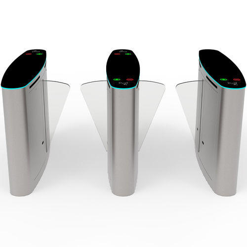 Турникет средней высоты - MT258 - Mairs Intelligent Technology Co.,Ltd - с устройством считывания бейджей / автоматический