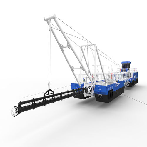 Землесосный снаряд земснаряд-рыхлитель - JSD300 - Relong Tech - дизельный