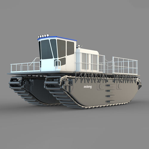 Амфибийное транспортное средство - AT-30 - Relong Tech - для перевозки оборудования / дизельное / гусеничное