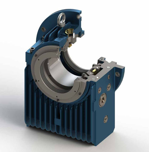 Подшипниковый узел с фланцем - ZF  - MIBA INDUSTRIAL BEARINGS - радиальный / с брусом, сопряженным с лежнем / осевой